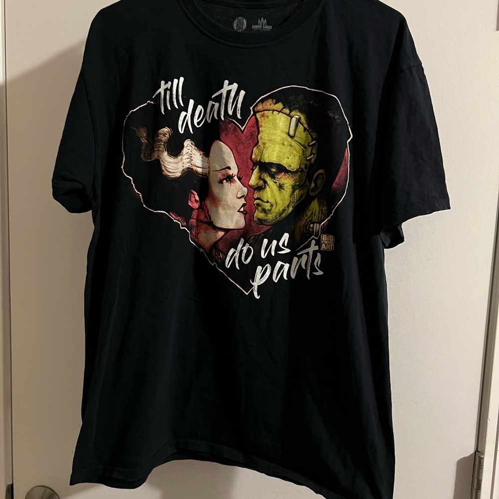 Till Death Do Us Part Black T-Shirt